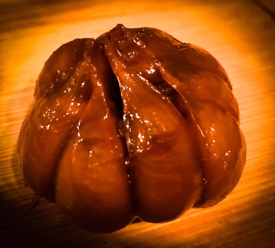 Balsamic-Pickled Garlic added a hint of sweetness...the perfect accompaniment!